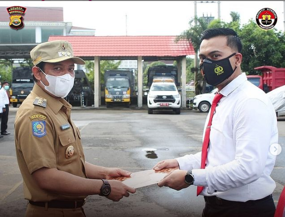 Ungkap Narkoba Lintas Provinsi, 13 Personil Sat Resnarkoba Polres Bengkulu Terima Penghargaan Dari Walikota