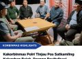 Kakorbinmas Baharkam Polri Tinjau Pos Satkampling Kelurahan Bajak,Dorong Revitalisasi Satkamling Sebagai Pilar Keamanan Lingkungan Berbasis Masyarakat