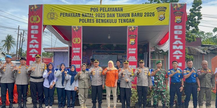 Libur Nataru Aman, Kapolda Bengkulu Turun Langsung Tinjau Pos dan Destinasi Wisata