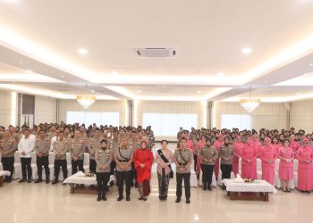 Sertijab Ibu Asuh Polwan Polda Bengkulu Berlangsung Khidmat