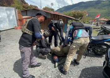 Satgas Ops Damai Cartenz Tangkap Anggota KKB Konara Enumbi di Puncak Jaya yang Terlibat Penembakan Personil Polri