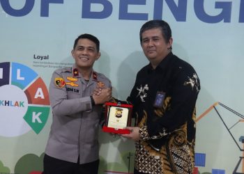 Perkuat Sinergitas dengan Objek Vital Nasional, Kapolda Bengkulu Kunjungi PT Pelindo Regional 2 Bengkulu