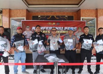 Kurang Dari 1X24 jam, Polres Muko Muko Ringkus TERDUGA Pelaku Kekerasan yang menyebabkan Meninggalnya Pelajar di Pantai