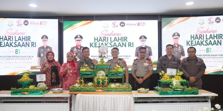 Kapolda Bengkulu Kunjungi Kejati Bengkulu, dalam rangka memperingati HUT Adhyaksa Ke-81, Pererat Sinergitas