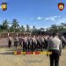 Giat Ditsamapta Polda Bengkulu Melaksanakan Kegiatan Latihan PBB