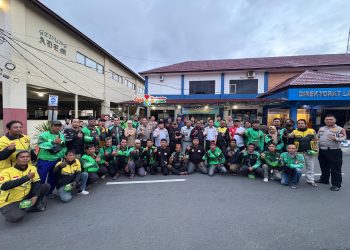 Ditlantas Polda Bengkulu Gelar Acara Silaturahmi dengan Komunitas Motor, Ojol, Media, Senkom, dan Stakeholde