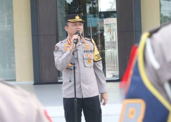 Penyegaran, Ratusan Personil Polda Bengkulu Dimutasi