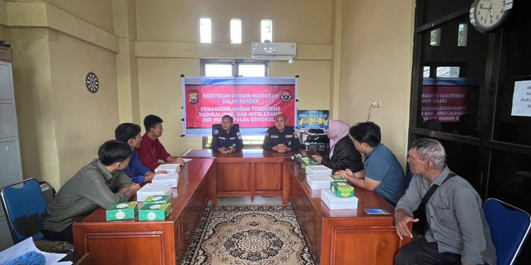 Media dan Polda Bengkulu Kolaborasi Cegah Radikalisme di Bengkulu