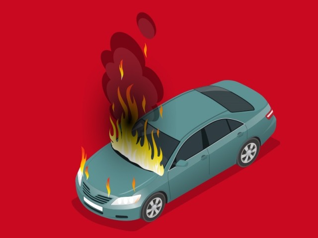 Jadi Korban Pembakaran Mobil  OTK, Warga Batik Nau Rugi Ratusan Juta