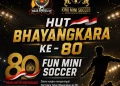Polda Bengkulu Gelar Fun Mini Soccer dalam Rangka Peringatan HUT Bhayangkara ke-80